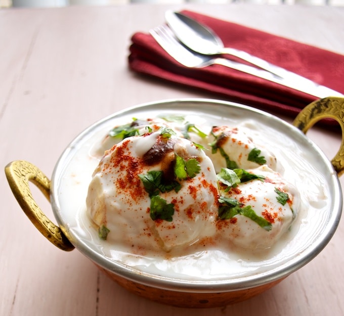 Bread Dahi Wada (Stuffed)